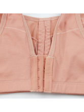 Breathable Wireless Bra Back Close Wide Strap Pink